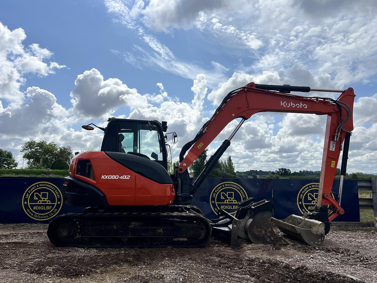 Used 2021 KUBOTA KX080-4