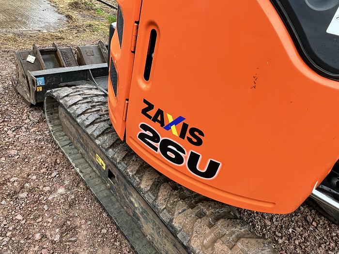 Used 2017 Hitachi ZX26U-5A