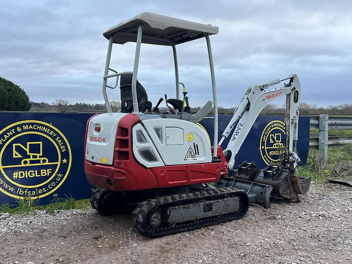 Used 2020 TAKEUCHI TB216