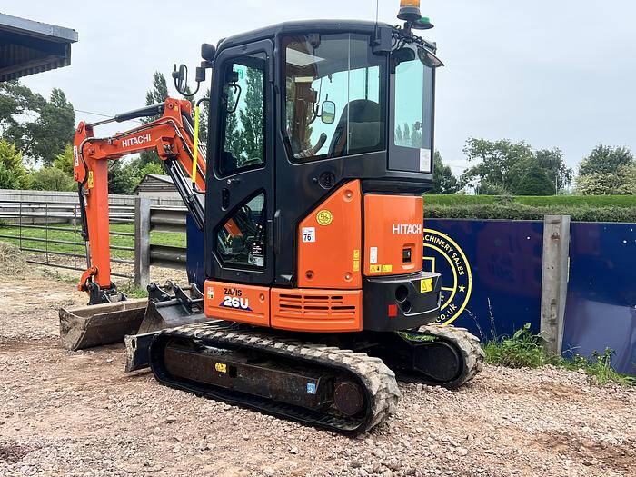 Used 2020 HITACHI ZX26U