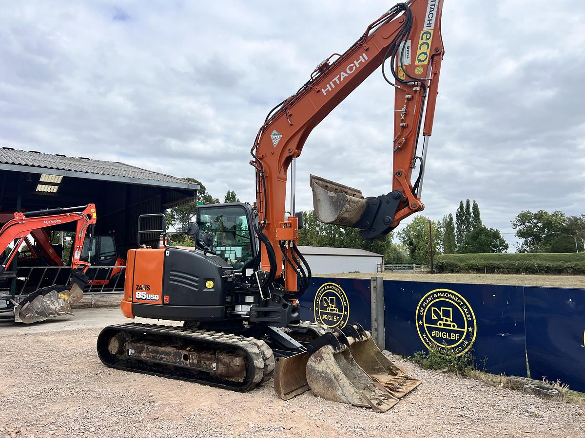 Used 2021 HITACHI ZX85USB-6