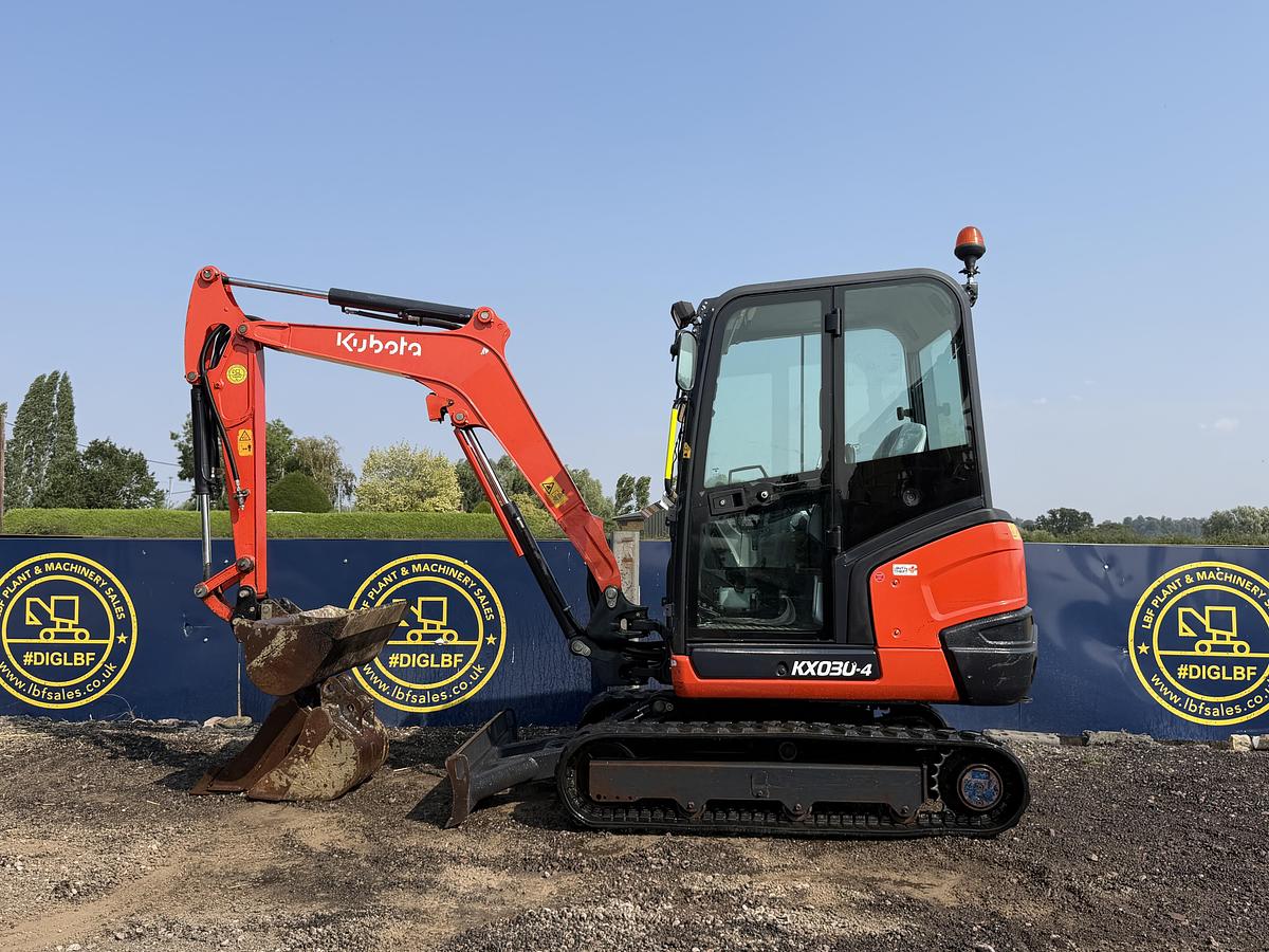Used 2018 KUBOTA KX030-4