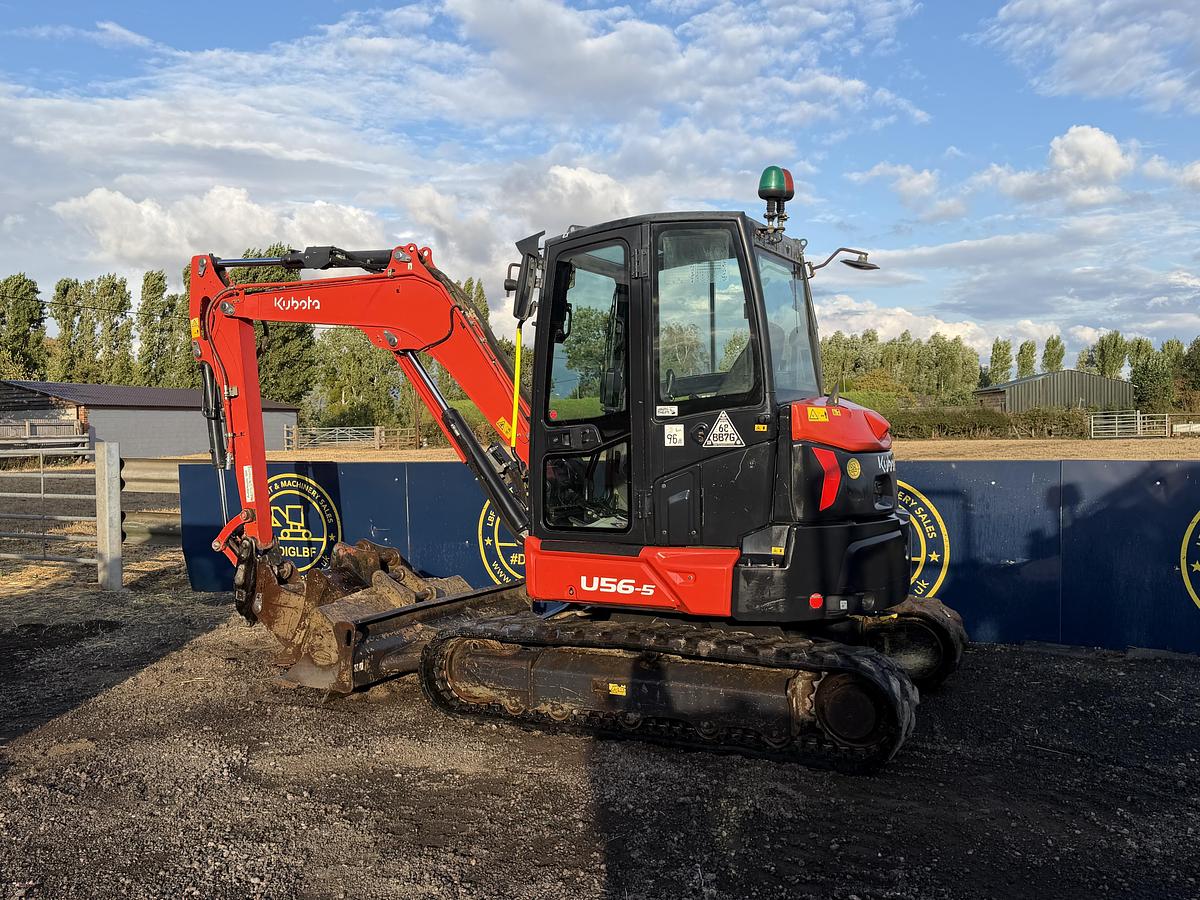 Used 2021 KUBOTA U56-5