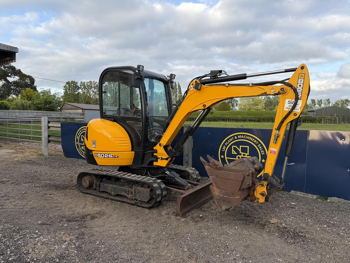 Used 2017 JCB 8026