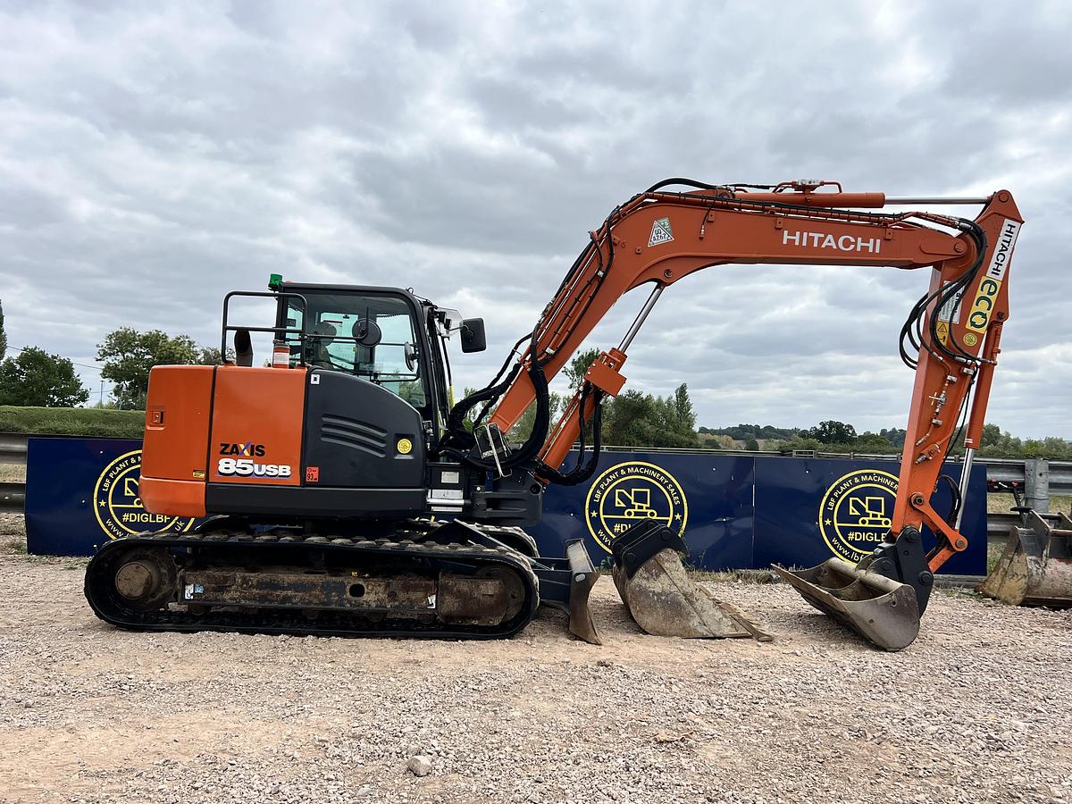 Used 2021 HITACHI ZX85USB-6