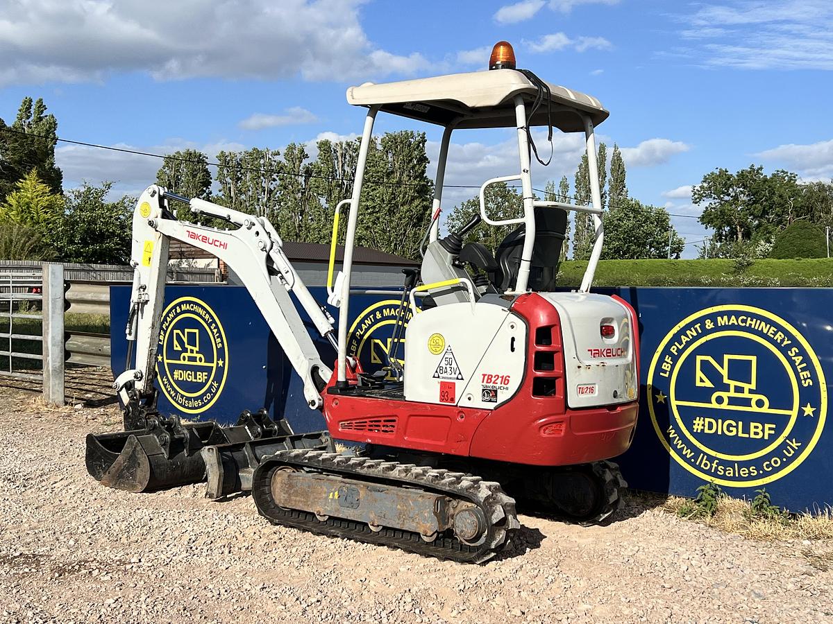 Used 2022 TAKEUCHI TB216