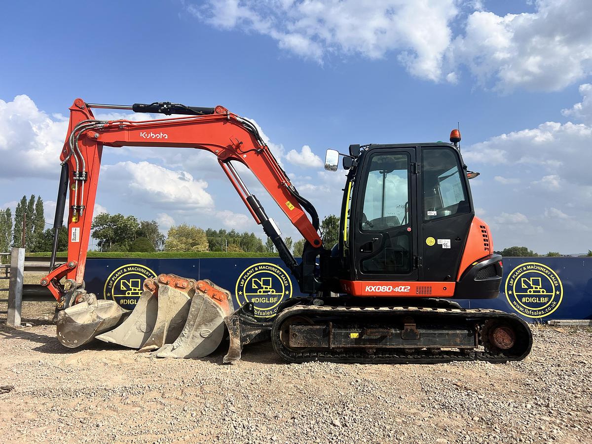 Used 2022 KUBOTA KX080-4a2