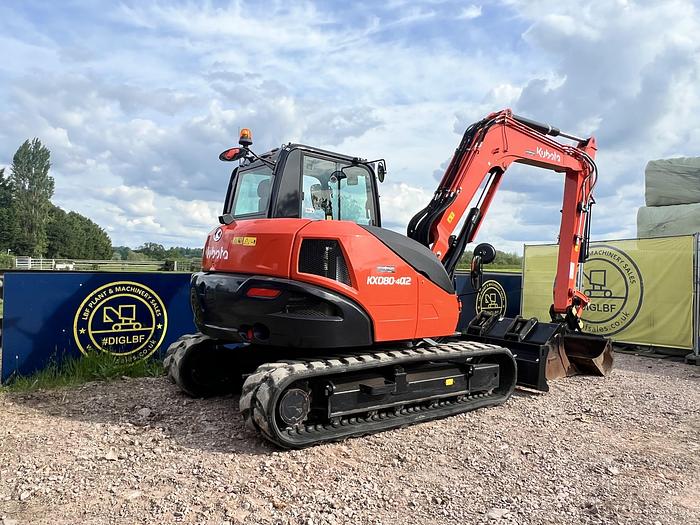 Used 2021 Kubota KX080-4