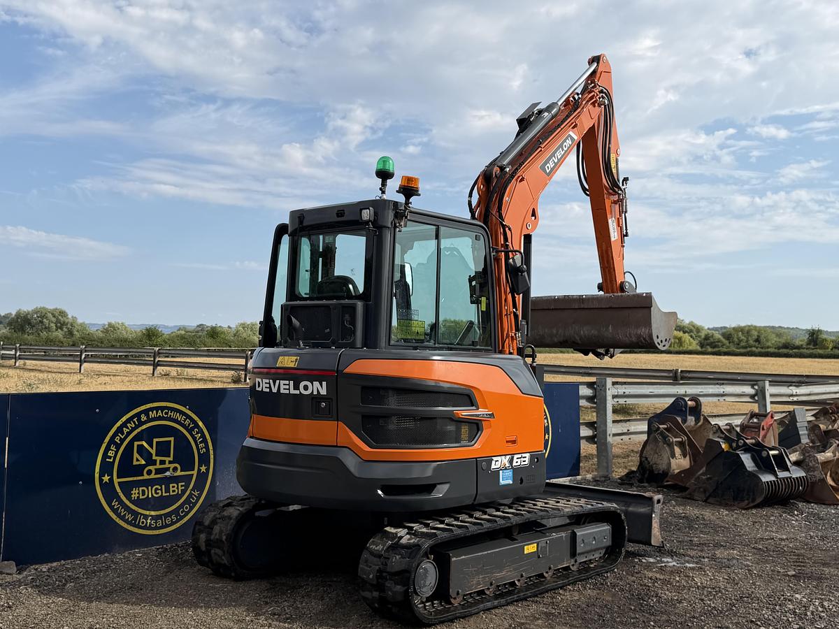 Used 2025 DEVELON DX63R-7