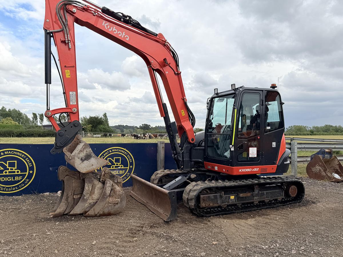 Used 2023 KUBOTA KX080-4a2