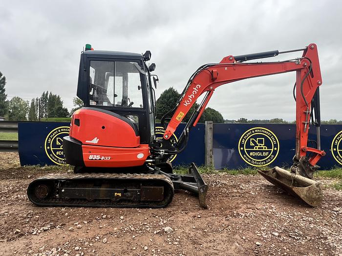 Used 2017 KUBOTA U35-3a