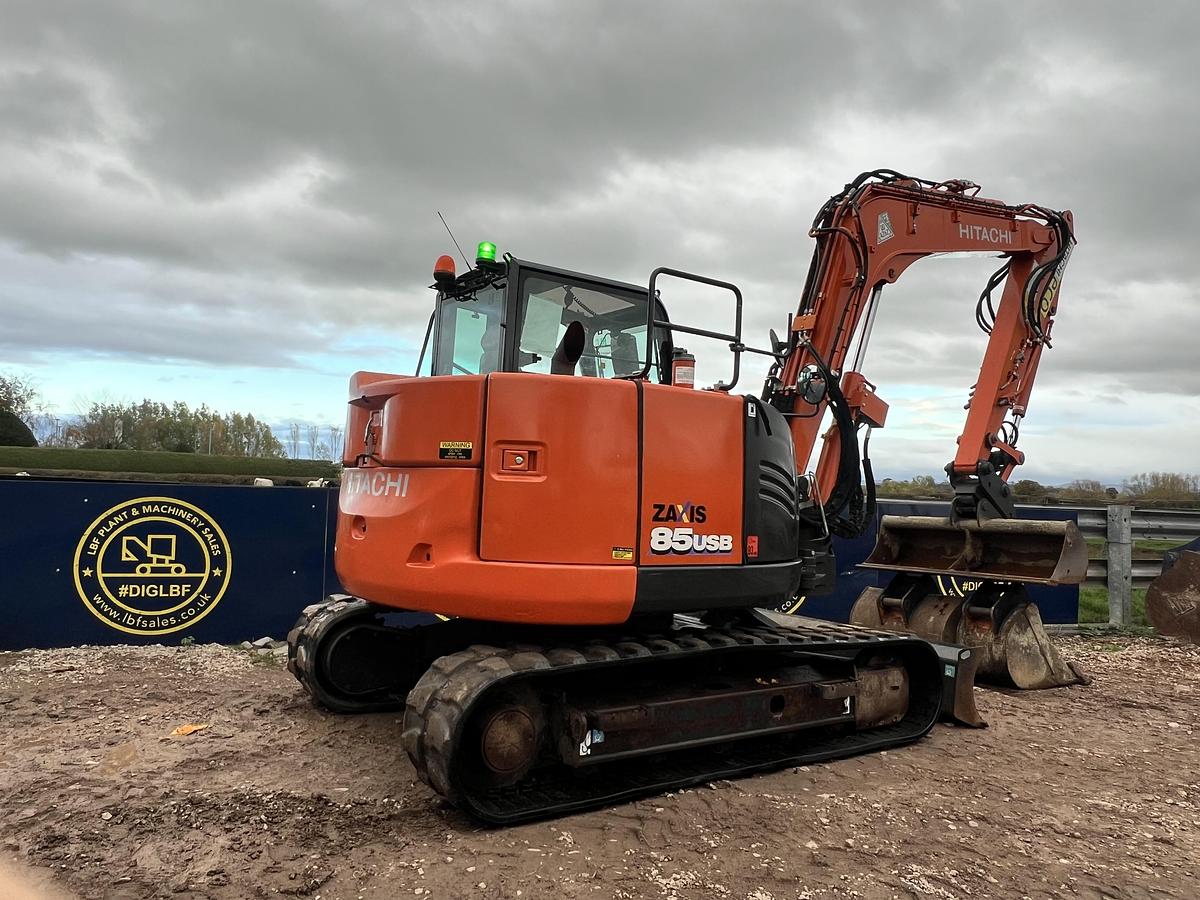 Used 2021 HITACHI ZX85USB-6