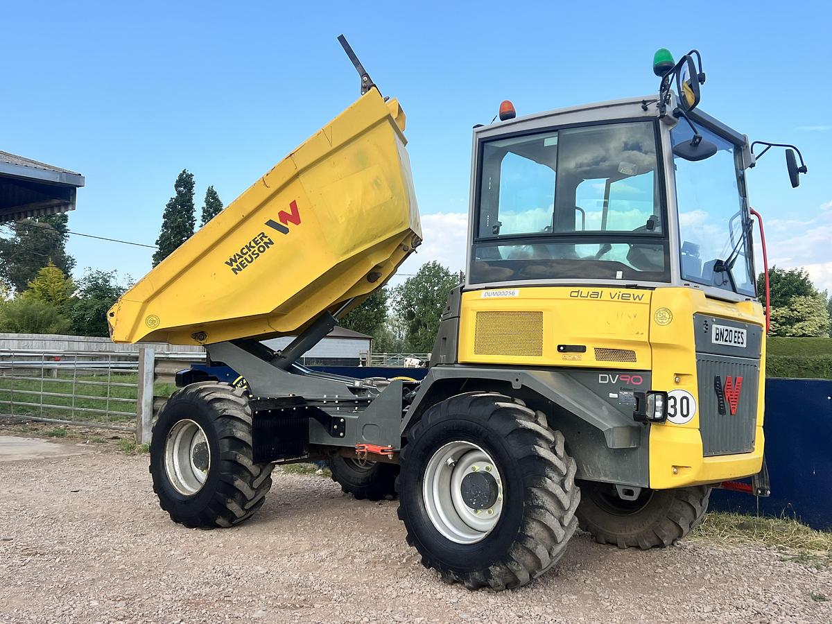 Used 2019 WACKER NEUSON DV90 duel view swivel