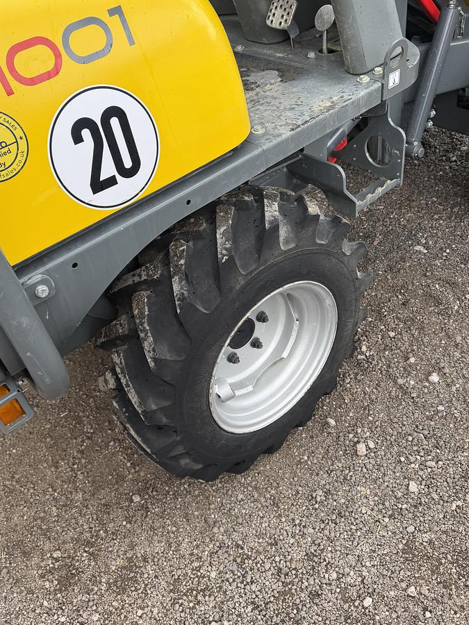 Used 2023 WACKER NEUSON 1001 1 tonne high tip dumper