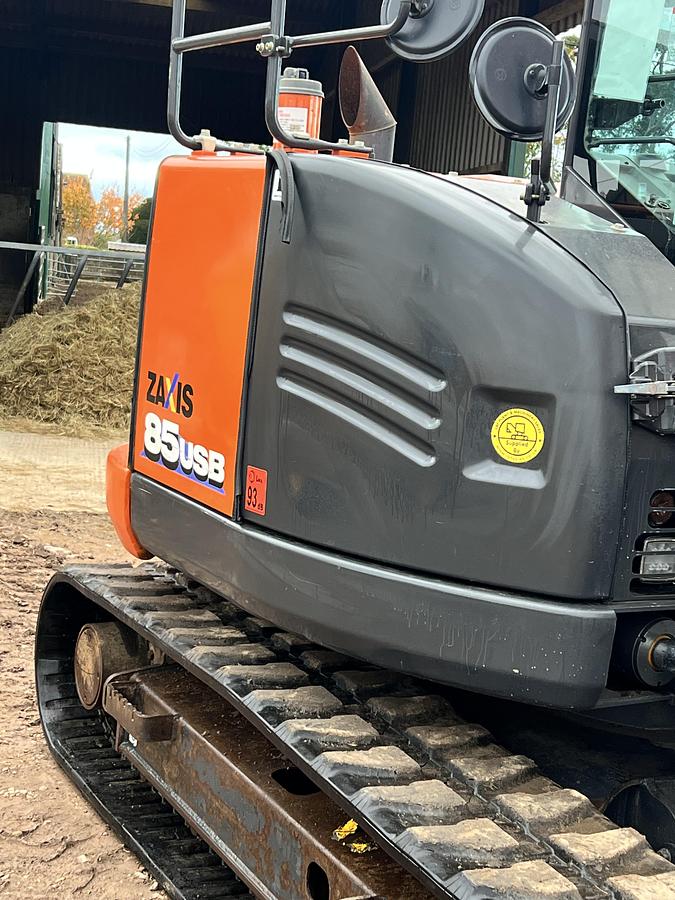 Used 2021 HITACHI ZX85USB-6