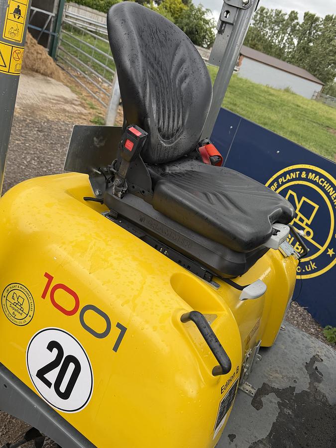 Used 2023 WACKER NEUSON 1001 1 tonne high tip dumper
