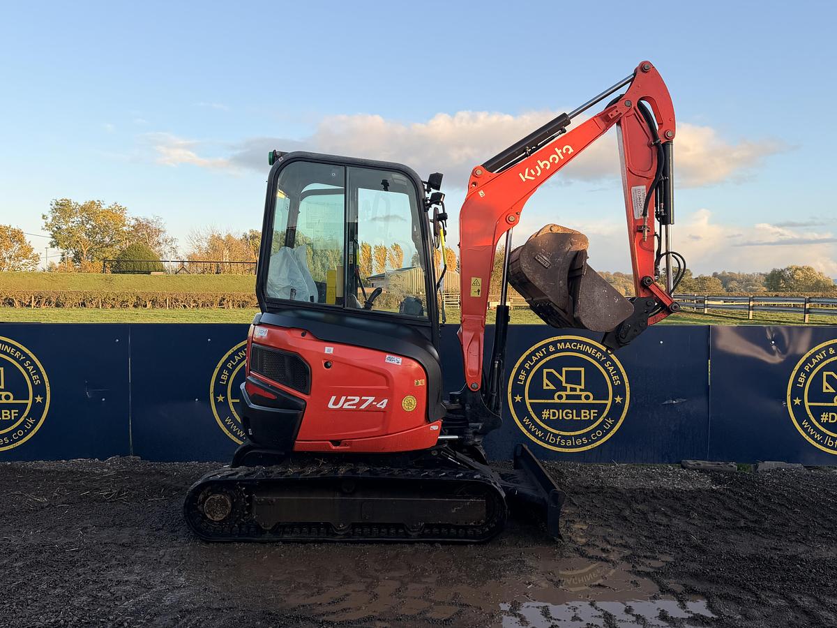 Used 2018 KUBOTA U27-4