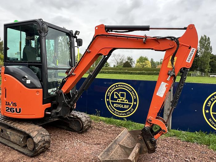 Used 2017 Hitachi ZX26U-5A
