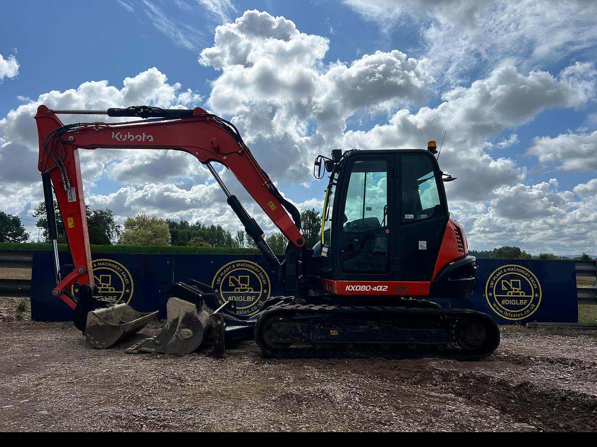 Used 2021 KUBOTA KX080-4
