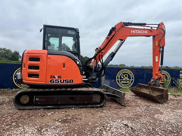 Used 2015 HITACHI ZX65U-5