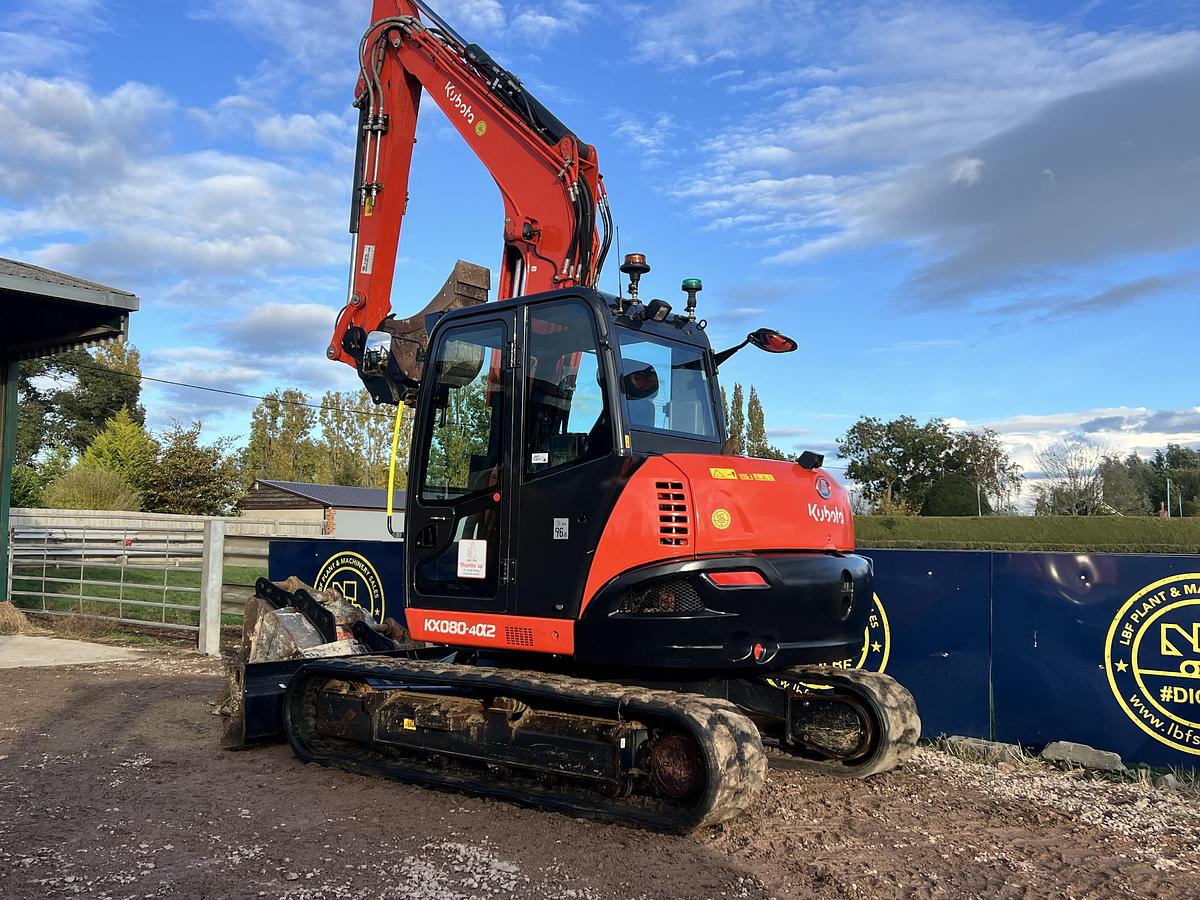 Used 2023 KUBOTA KX080-4a2