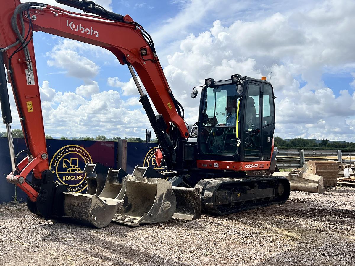 Used 2021 KUBOTA KX080-4