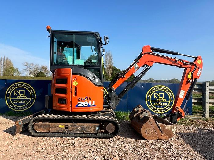 Used 2021 HITACHI ZX26U