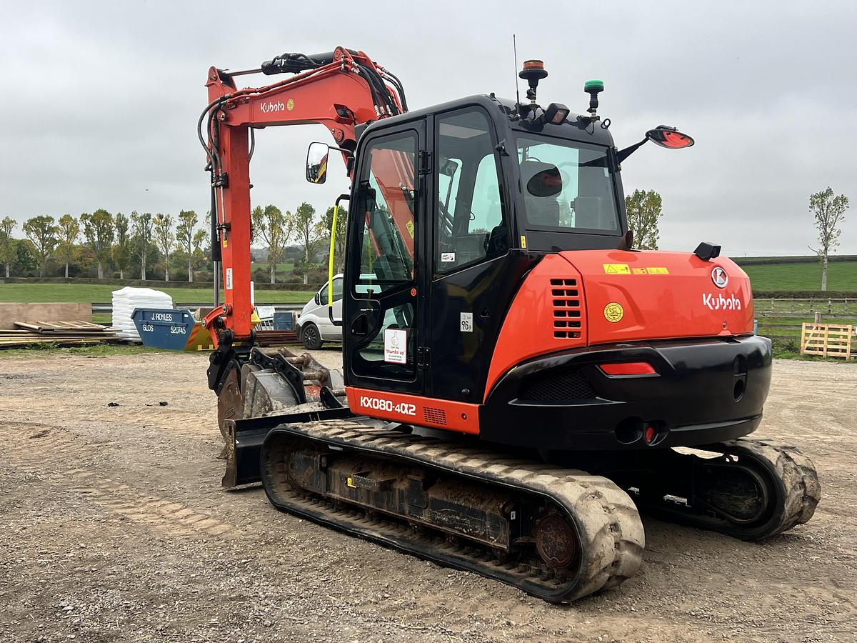 Used 2023 KUBOTA KX080-4a2