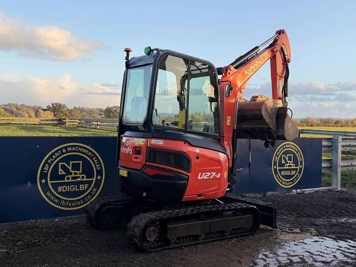 Used 2018 KUBOTA U27-4