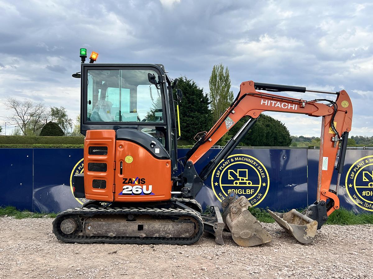Used 2021 HITACHI ZX26U