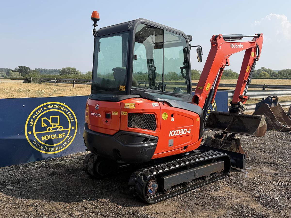 Used 2018 KUBOTA KX030-4