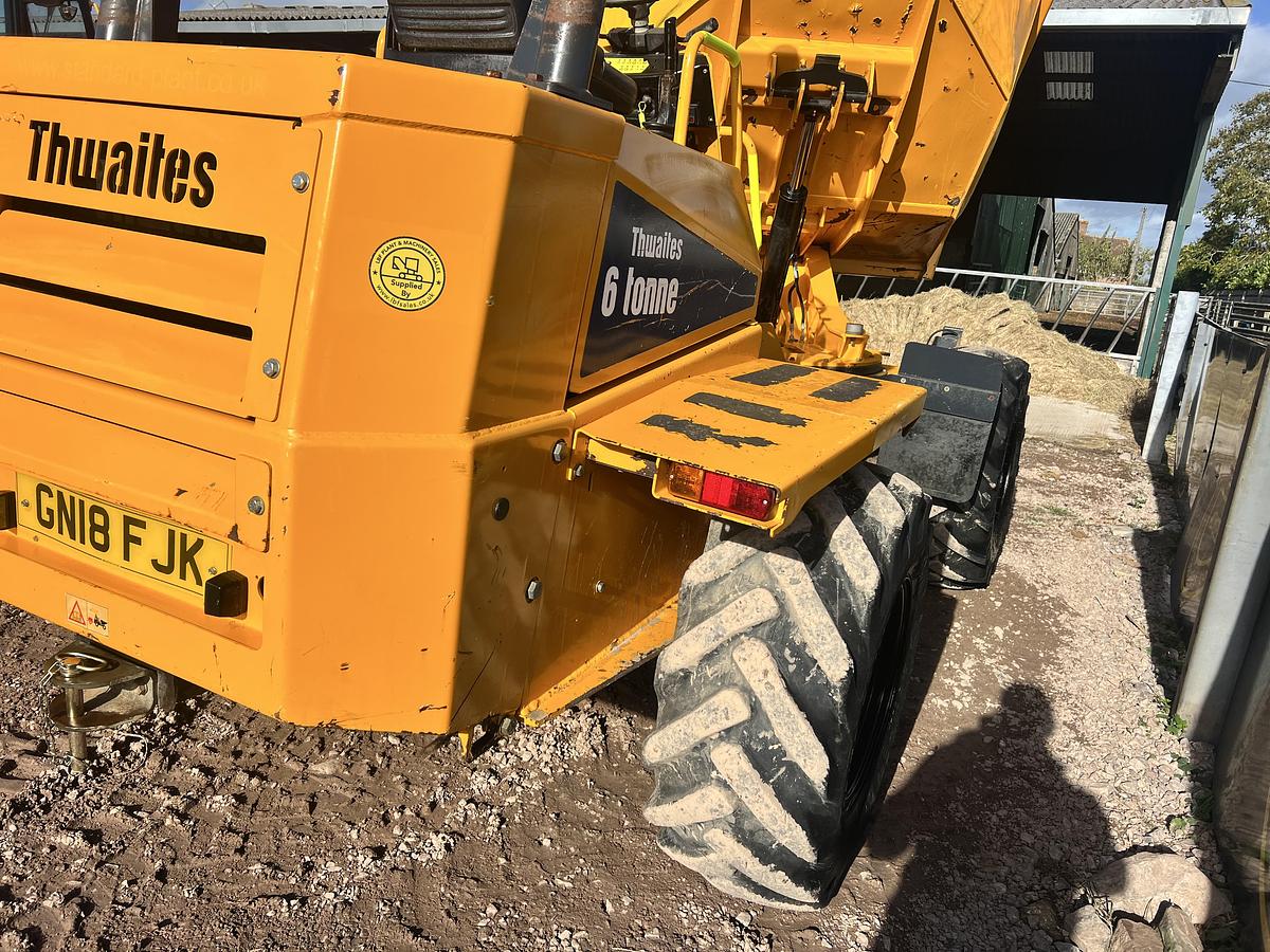 Used 2018 THWAITES 6 tonne dumper