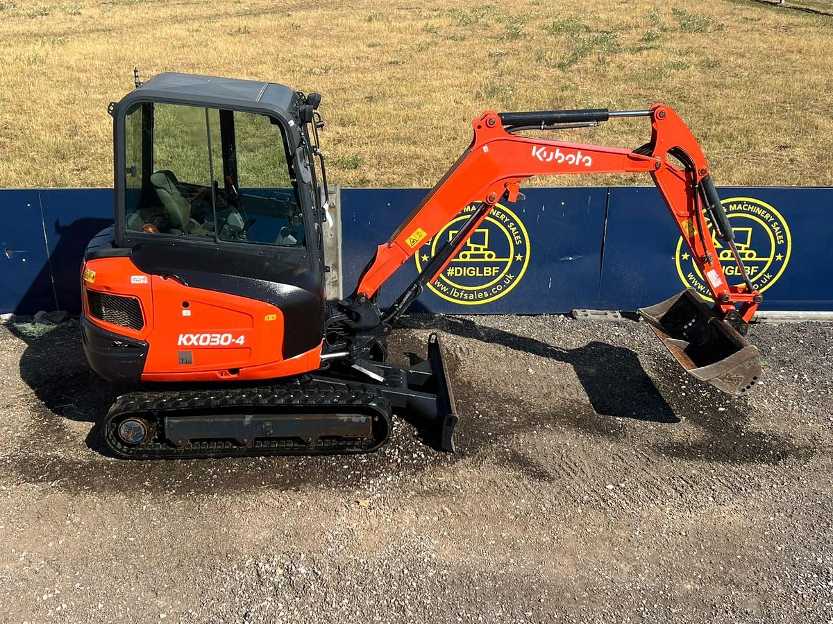 Used 2018 KUBOTA KX030-4