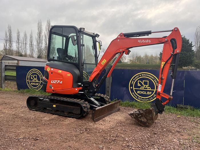 Used 2019 KUBOTA U27-4