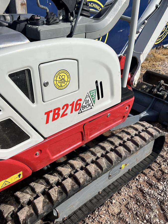 Used 2022 TAKEUCHI TB216