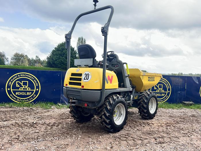 Used 2017 WACKER NEUSON 1001 1 tonne high tip dumper