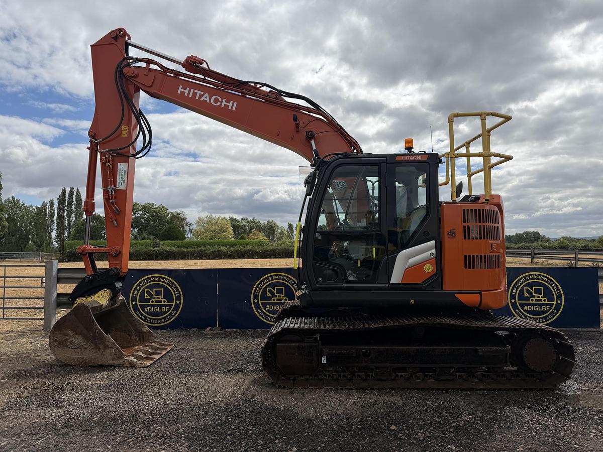 Used 2023 HITACHI ZAXIS ZX135USBL-7