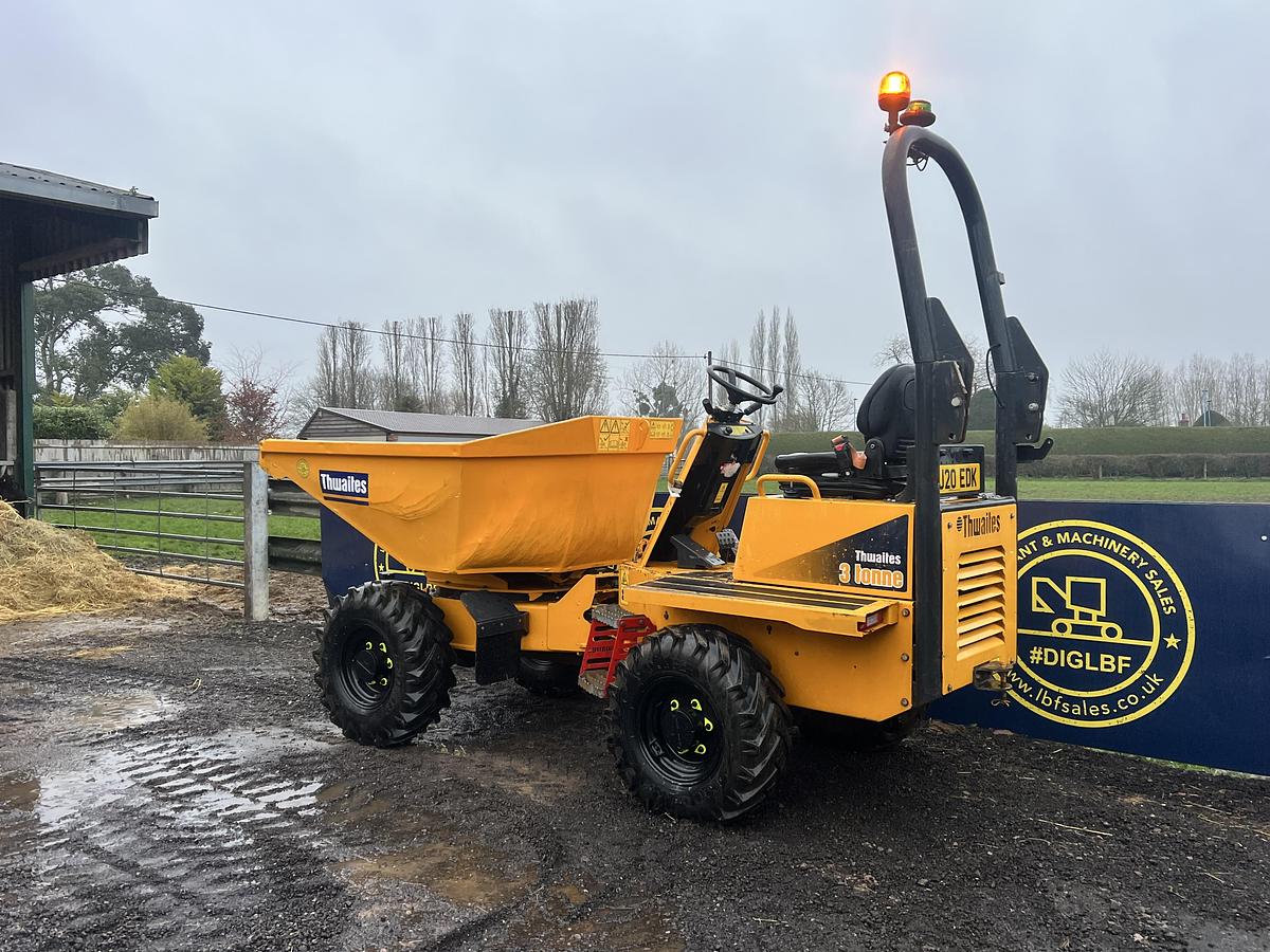 Used 2020 THWAITES 3 tonne dumper