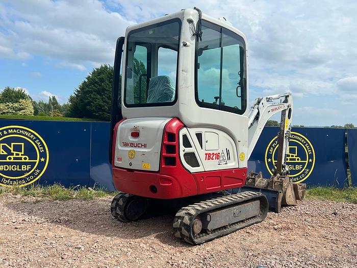 Used 2018 TAKEUCHI TB216