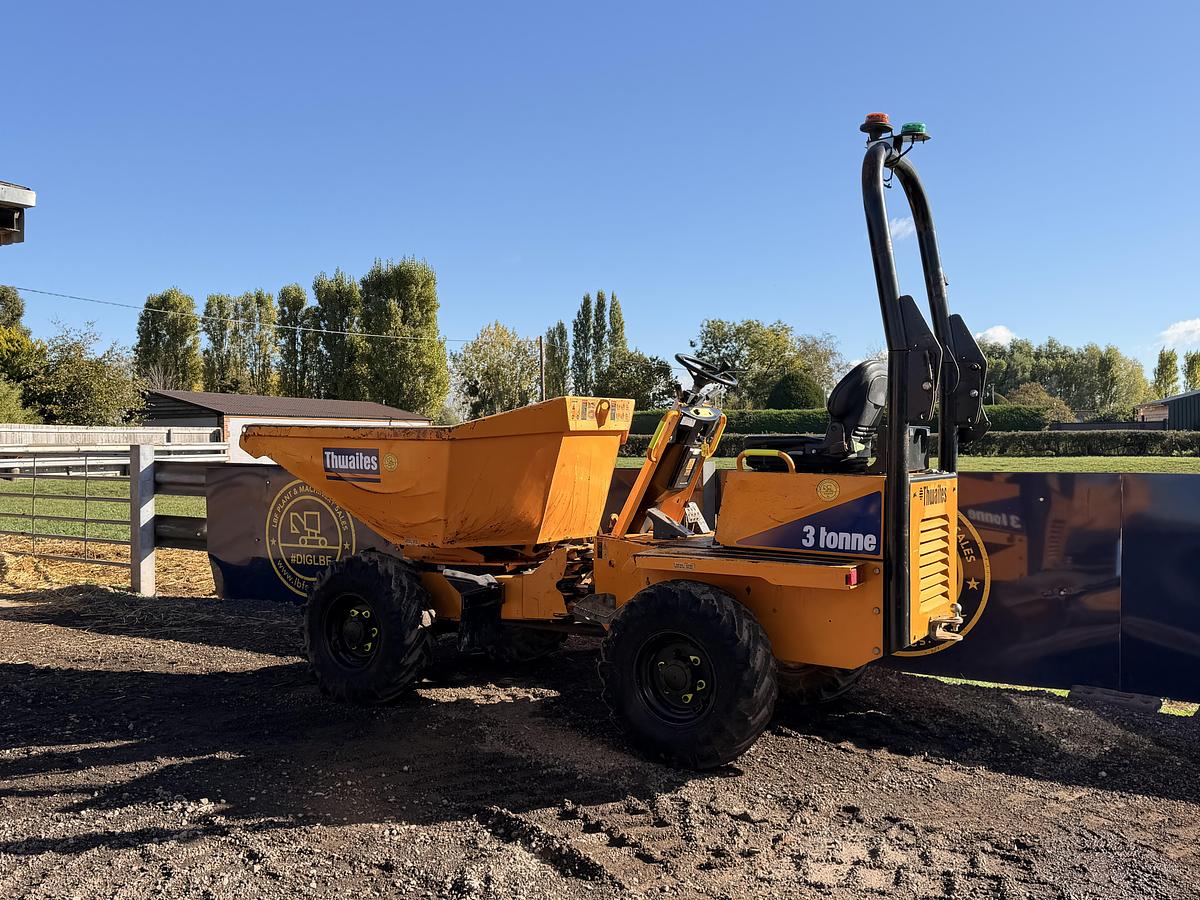 Used 2017 THWAITES 3 tonne dumper