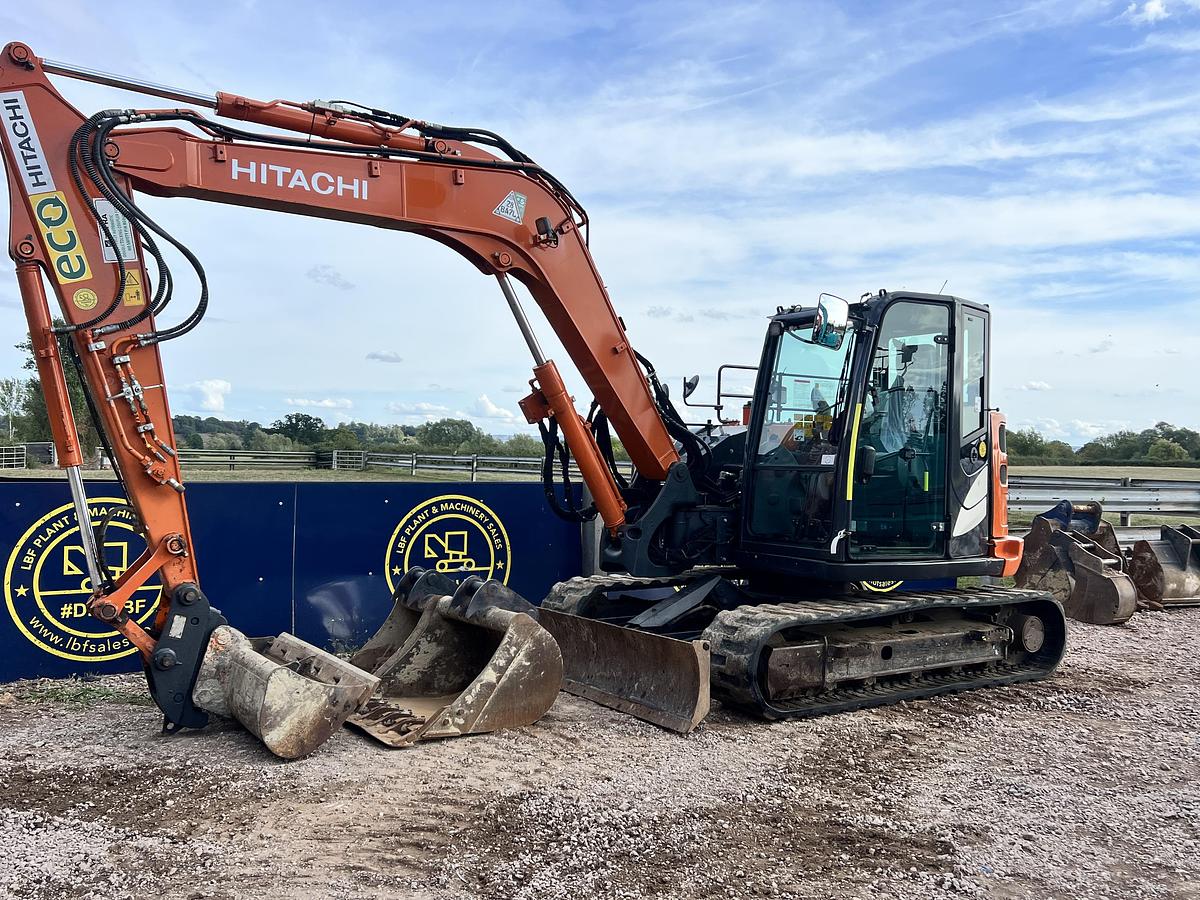 Used 2021 HITACHI ZX85USB-6