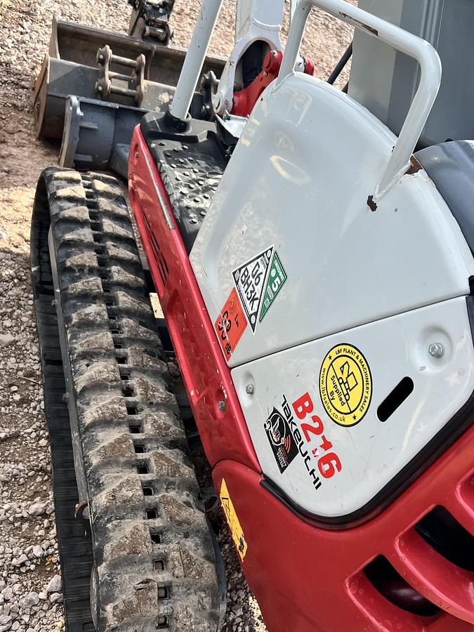 Used 2022 TAKEUCHI TB216