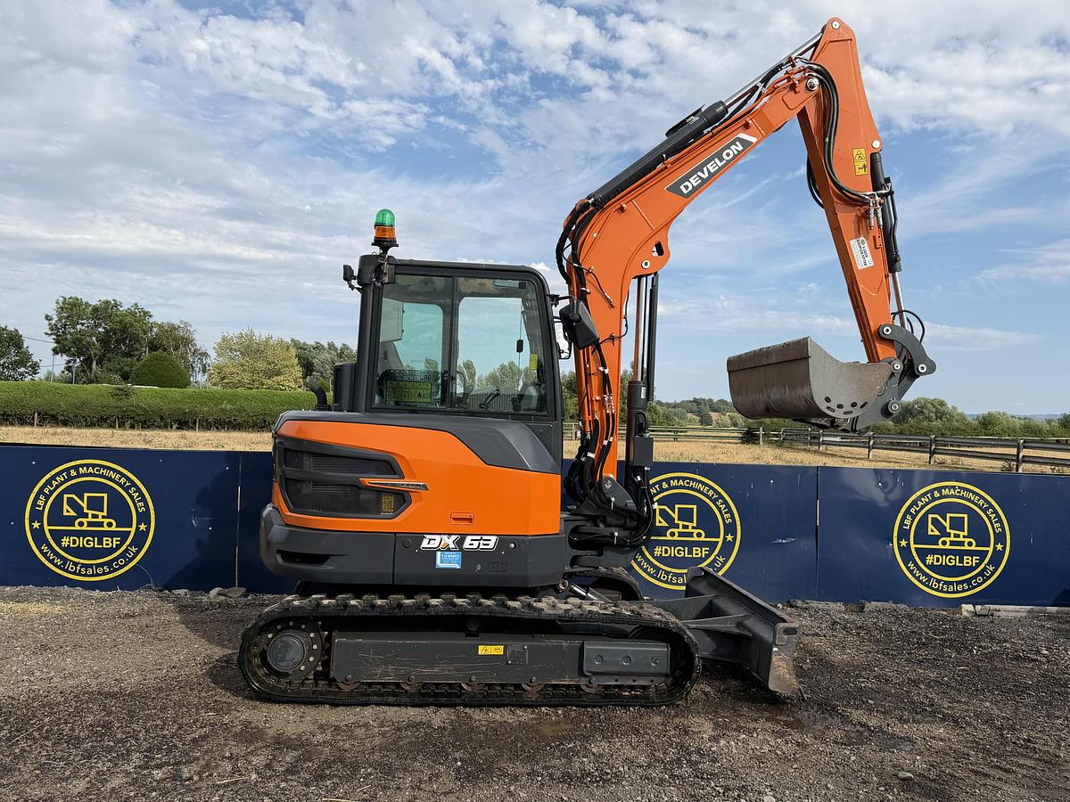 Used 2025 DEVELON DX63R-7