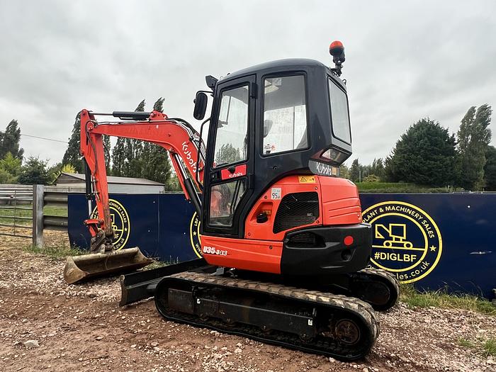 Used 2017 KUBOTA U35-3a