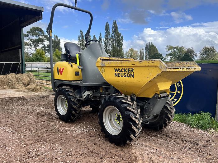 Used 2017 WACKER NEUSON 1001 1 tonne high tip dumper