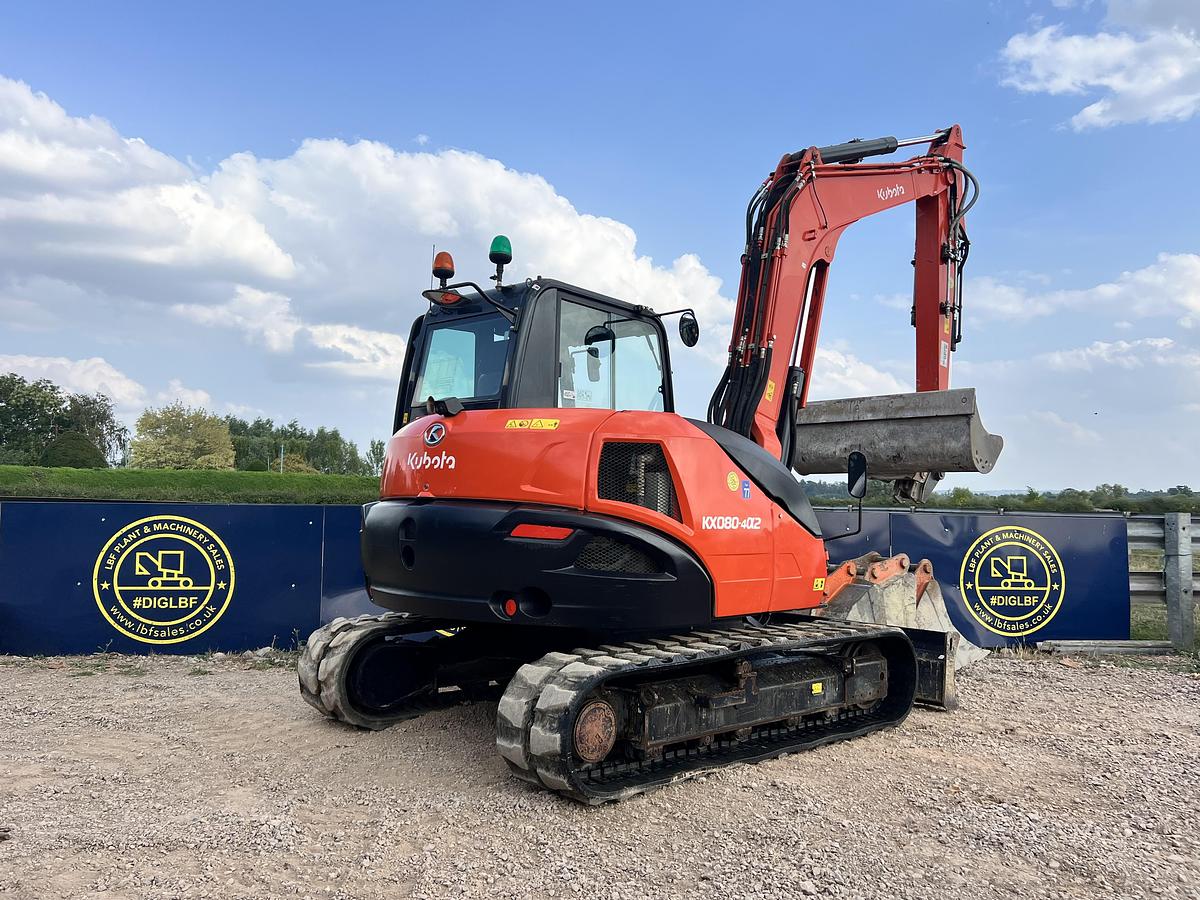 Used 2022 KUBOTA KX080-4a2