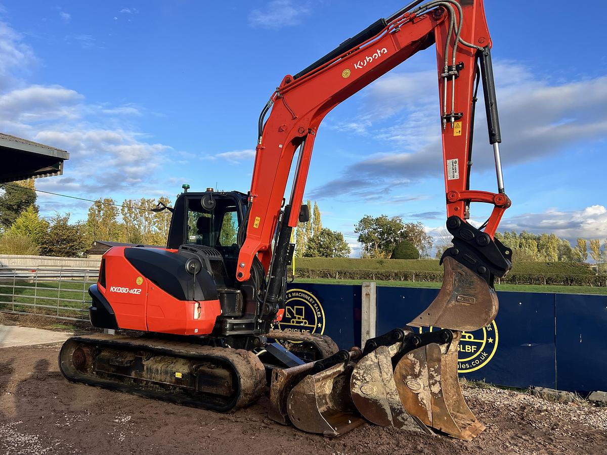 Used 2023 KUBOTA KX080-4a2