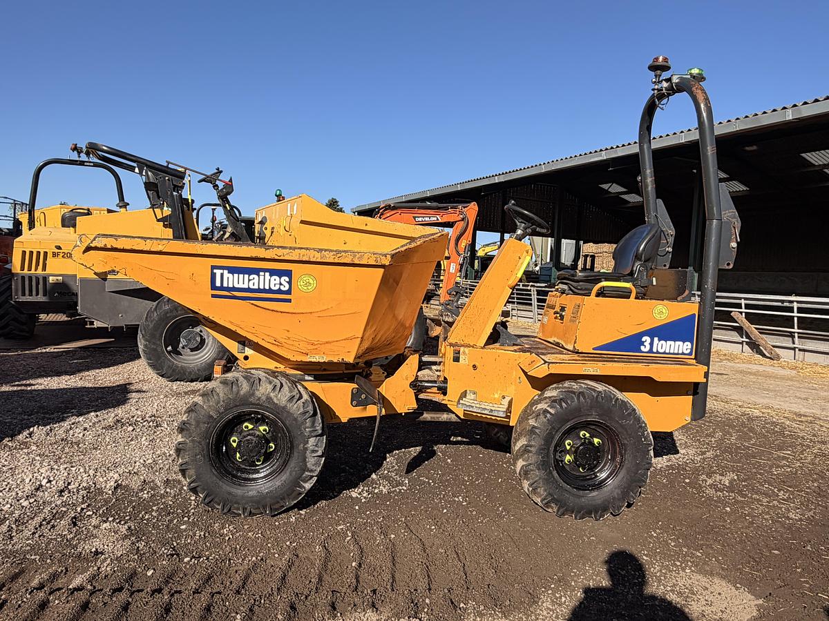 Used 2017 THWAITES 3 tonne dumper