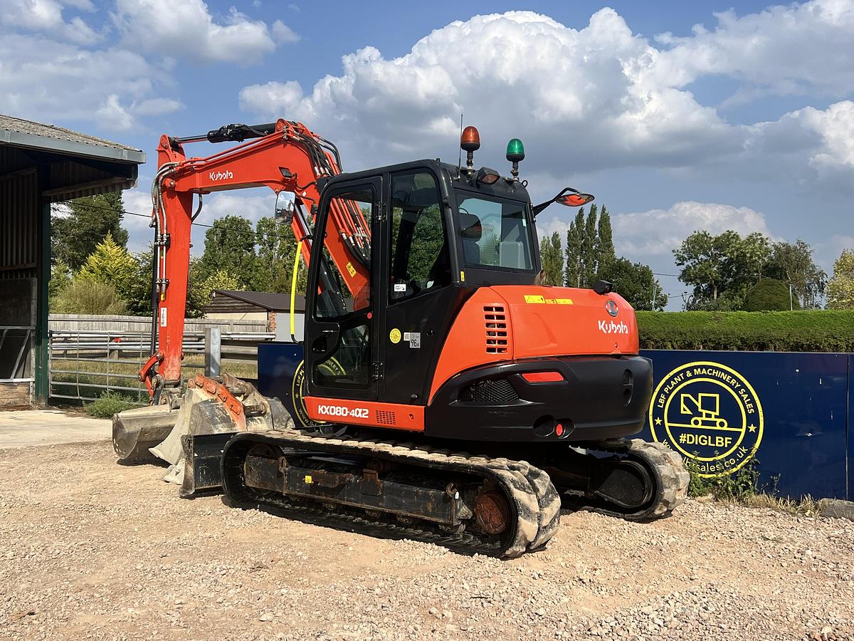Used 2022 KUBOTA KX080-4a2