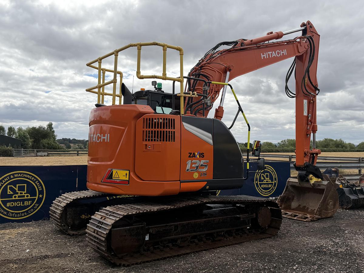 Used 2023 HITACHI ZAXIS ZX135USBL-7